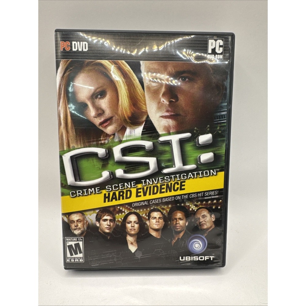 CSI: Crime Scene Investigation Hard Evidence PC - Very Good Con. -